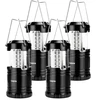 Stovyklavimo Žibintas - LEPRO PR330040-2 4 Vnt. Juodas