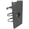 Stulpų Laikiklis - Hikvision DS-1275ZJ-SUS Nerūdijančio Plieno 127x46x250mm Juodas