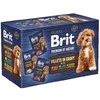BRIT Premium by Nature Dog Fillets in Gravy Multipack 12x85g šlapias maistas padaže suaugusiems šunims