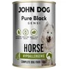Šunų maistas - JOHN DOG Pure Juodas Sensi Horse Monoprotein Grain-Free 400g
