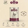 Šunų Maistas - OLLO Gryna Antiena su Obuoliu Drėgnas Maistas 400g Be Glitimo