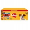 Šunų Maistas - Pedigree Suaugusiųjų Pasirinkimas Želyje 80x100g, 8.5% Baltymų, 5.2% Riebalų, Mišrūs Skoniai