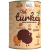 SYTA MICHA Chef kalakutiena with vegetables Junior – drėgnas ėdalas šunims – 400g