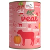 SYTA MICHA Chef Veal with vegetables Junior – drėgnas ėdalas šunims – 400g