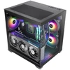 „Tacens Mars Gaming MCVIEW3“ kompiuterio korpusas, Mini Tower, Juodas