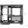 tacens Mars Gaming MCMIRAGE computer case Midi Tower Juodas