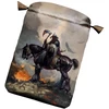 Taro kortų krepšelis - Lo Scarabeo Frazetta satininis kortų dėklas, įvairiaspalvis