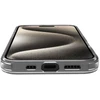 Telefono dėklas - Celly GELSKINMAG1113B „MagSafe“ dėklas, skirtas iPhone 16 Pro, skaidrus/juodas