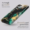 Telefono Dėklas - MIO Žalias Marble MagSafe Samsung S24 5G