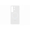 Telefono Dėklas - Samsung Galaxy S26 Ultra Silikoninis Magnetinis Dėklas, Greitas Belaidis Įkrovimas, Baltas