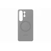 Telefono Dėklas - Samsung Galaxy S26 Ultra Silikoninis Magnetinis Dėklas, Belaidis Įkrovimas, Pilka