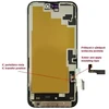 Telefono Ekrano Modulis - HX iPhone 16 Plus 6,69″ LTPO Minkštas OLED 60 Hz