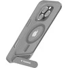 Torras Pstand serijos dėklas, skirtas iPhone 16 Pro Max (pilka)