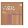 Fellow Carter Move Mug 3-in-1 Travel mug with 3 lids 473 ml Powder Rožinė
