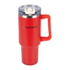 Termosas - Humanas Viva 1200 ml, Nepralaidus, Šiaudelis/Antgalis, Raudona