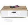 Ausinės Thomson mikro garso sistema BT radijas Fm/cd/mp3/usb 50W Balta