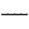 LANBERG patch panel 24 port 1U kat.6A UTP pilkas