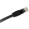 Alantec KKU5CZA1 networking cable Juodas 0.25 m Cat5e U/UTP (UTP)