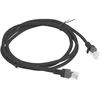 Tinklo Kabelis - Lanberg Patchcord UTP CAT.5E 1.5M Juodas