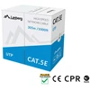 Tinklo Kabelis - LANBERG UTP CAT.5E 305M Pilkas