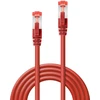 Tinklo Kabelis - LINDY Cat.6 S/FTP Tinklo Kabelis, RJ45, M/M, 250MHz, 27AWG, 15 m, Raudonas