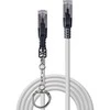 Tinklo Kabelis - LINDY Cat.6A S/FTP LSZH Tinklo Apsaugos Kabelis, RJ45, M/M, 500MHz, 15 m, Pilkas