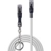 Tinklo Kabelis - LINDY Cat.6A S/FTP LSZH Tinklo Apsaugos Kabelis, RJ45, M/M, 500MHz, 10 m, Pilkas