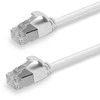 Tinklo Kabelis - LINDY Cat.6A U/FTP LSZH Ultra Slim Tinklo Kabelis, RJ45, M/M, 500MHz, 30AWG, 1.5 m, Pilkas