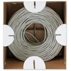 TECHLY 305540 TechlyPro UTP Cat6 masinis kabelis 4x2 kietas 100 varinis 305m dėžė pilka