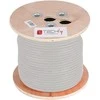 TECHLY S/FTP Hank Cable Cat.6A varinis 305m lankstus PIMF Pilkas