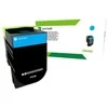 Lexmark 80C2XCE (802XC) Toneris kasetė, žalsvai mėlyna, 4000 puslapių