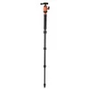 Trikojis - Fotopro X Go Gecko Aliuminis Stovas 8kg 144cm Oranžinė