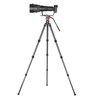 Trikojis - Leofoto Summit LM-364CL Anglies pluoštas, 4 sekcijos, juoda