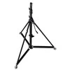 Trikojis - Manfrotto SUPER WIND UP Plieninis Reguliuojamo Aukščio Juodas