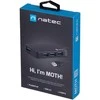 NATEC NHU-1342 Hub USB 3.0 Moth 4-jungtys Juodas