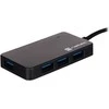 NATEC NHU-1342 Hub USB 3.0 Moth 4-jungtys Juodas