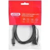 Laido adapteris Unitek (C476BK-1M) USB-C (M) – USB-A (F) 10Gbps 60 W