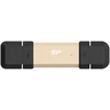 „Silicon Power DS72“ USB atmintinė, 250 GB A tipo USB / C tipo USB 3.2 Gen 2 (3.1 Gen 2) Auksinė