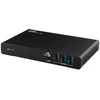 USB-C jungčių stotelė - Lindy 43425 susitikimų kambario stotelė, 2× 4K HDMI, 100 W PD, juoda