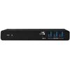 USB-C jungčių stotelė - Lindy 43425 susitikimų kambario stotelė, 2× 4K HDMI, 100 W PD, juoda