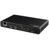 USB-C jungčių stotelė - Lindy 43425 susitikimų kambario stotelė, 2× 4K HDMI, 100 W PD, juoda