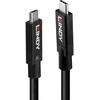 USB-C Kabelis - Lindy 43439 Aktyvus USB-C Į USB-C Kabelis 8 m, Juoda