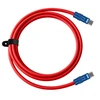 USB-C kabelis - Newell USB-C 100W 2m silikoninis raudonas-mėlynas