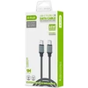 USB-C Laidas - D-Fruit DF440C USB-C–USB-C 1 m, Pilkas