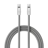 USB-C Laidas - Newell USB-C 100W 2m Silikoninis Pilkas
