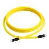 USB-C Laidas - Newell USB-C 100W Greito Įkrovimo Laidas 2m Silikoninis Geltonas-Juodas