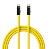 USB-C Laidas - Newell USB-C 100W Greito Įkrovimo Laidas 2m Silikoninis Geltonas-Juodas