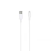 SEEK TOTI USB A to Lightning, 1m PVC Data Cable 2A (non-MFI), Baltas