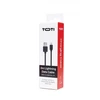 SEEK TOTI USB-A to Lightning, 2m PVC Data Cable 2A (non-MFI), Juodas
