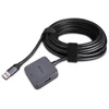USB Hub - LINDY USB 3.0 Hub, 4 Prievadai, 5 m, Juodas
